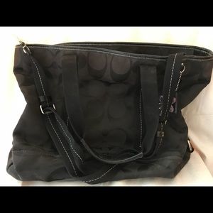 Coach Signature messenger bag